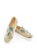 Goby Slipper in Beige/ Bunt