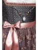 Edelnice Dirndl "Béatrice" in Anthrazit/ Rosa