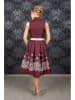 Edelnice Dirndl "Stella" in Aubergine/ Rosa