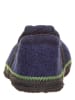 lamino Pantoffels "Bobby Traktor" donkerblauw