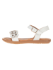 lamino Leder-Sandalen in Weiß
