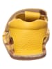 lamino Leren barefootsandalen geel