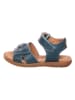 lamino Leder-Sandalen in Blau