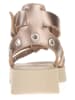 lamino Leder-Sandalen in Gold