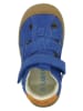 lamino Leren enkelsandalen donkerblauw