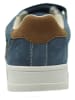 lamino Leren sneakers blauw