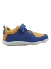 lamino Leren barefootschoenen blauw/geel
