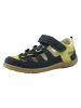 lamino Leren barefootenkelsandalen groen
