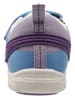 lamino Barfußschuhe in Hellblau/ Lila