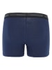 COTONELLA 2er-Set: Boxershorts in Dunkelblau