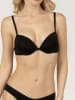 COTONELLA Push-Up-BH in Schwarz