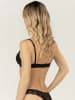 COTONELLA Push-Up-BH in Schwarz