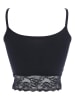 COTONELLA Top in Schwarz