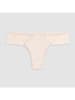 COTONELLA Stringi (2 pary) w kolorze beżowym