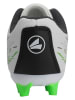 Jako Naturrasen-Fußballschuhe "Stepover" in Weiß/ Grün