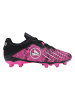 Jako Naturrasen-Fußballschuhe "Vini" in Schwarz/ Pink