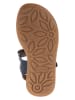 kmins Leder-Sandalen in Dunkelblau