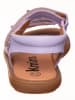 kmins Leder-Sandalen in Lila