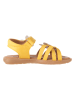 kmins Leren sandalen geel