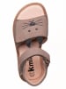 kmins Leder-Sandalen in Braun