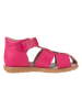 kmins Leren enkelsandalen roze
