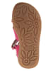 kmins Leder-Halbsandalen in Pink