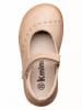kmins Leren barefootschoenen crème