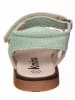 kmins Leren sandalen mintgroen