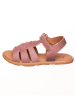 kmins Leder-Sandalen in Rosa