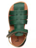 kmins Leder-Sandalen in Grün