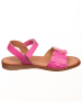 kmins Leder-Sandalen in Pink