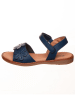 kmins Leren sandalen donkerblauw