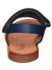 kmins Leder-Sandalen in Dunkelblau
