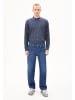 armedangels Spijkerbroek "Aary" - straight fit - donkerblauw