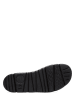 Camper Leder-Sandalen "Oruga" in Schwarz