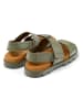 Camper Leren sandalen "Brutus" kaki
