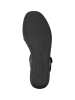 Camper Leren haksandalen zwart