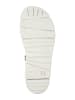 Camper Leder-Sandalen in Silber
