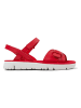 Camper Leder-Sandalen "Oruga" in Rot