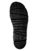 Camper Leder-Sandaletten in Schwarz