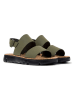Camper Leren sandalen "Oruga" kaki