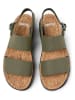 Camper Leren sandalen "Oruga" kaki