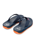 Camper Teenslippers donkerblauw/oranje