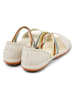 Camper Sandalen "Right Nina" crème