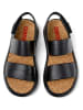 Camper Leren sandalen "Pelotas Flota" zwart