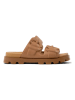 Camper Slippers "Brutus" lichtbruin