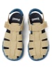 Camper Leder-Halbsandalen "Oruga" in Beige
