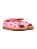 Camper Leder-Sandalen in Rosa
