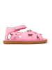 Camper Leder-Sandalen in Rosa