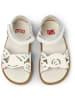Camper Leder-Sandalen in Weiß